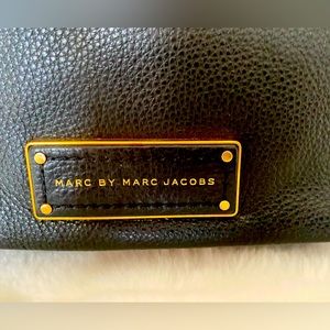 Marc Jacob’s Black Leather Cross-Body Bag